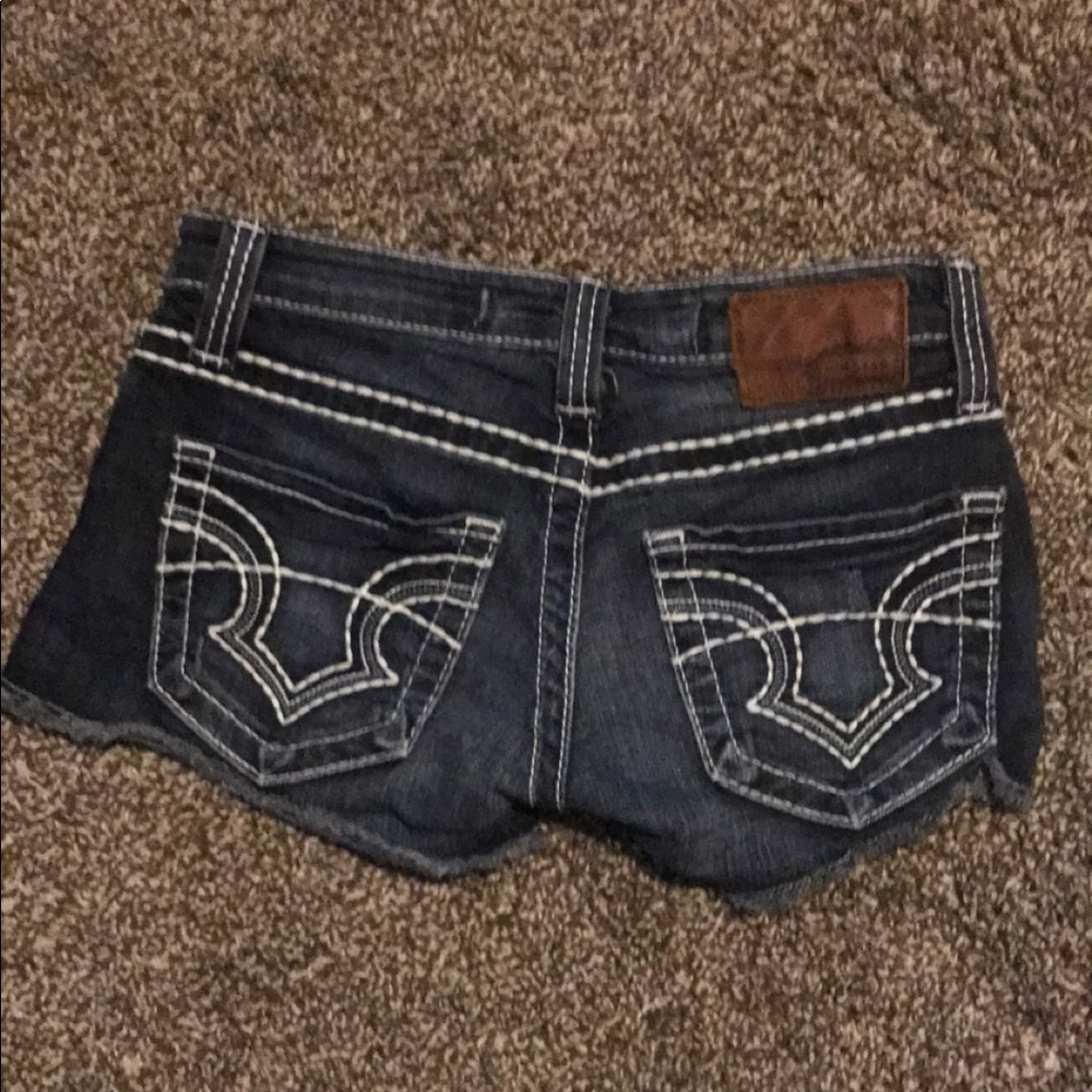Big star jean shorts